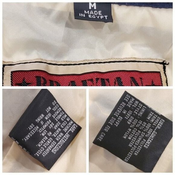 Vintage 80s 90s Womens Native American Southwest Bomber Jacket‎ Hooded Sz M/L - Picture 12 of 12